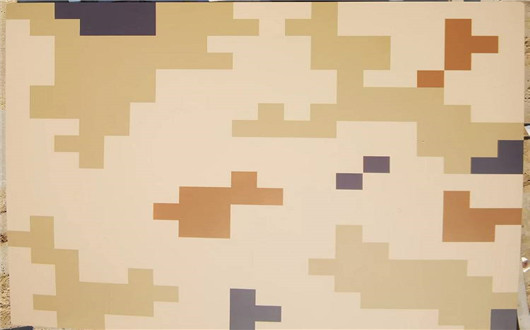 云阳荒漠迷彩漆喷涂